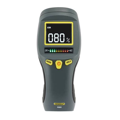 moisture meter can't open battery|GENERAL MM8 USER MANUAL Pdf Download.